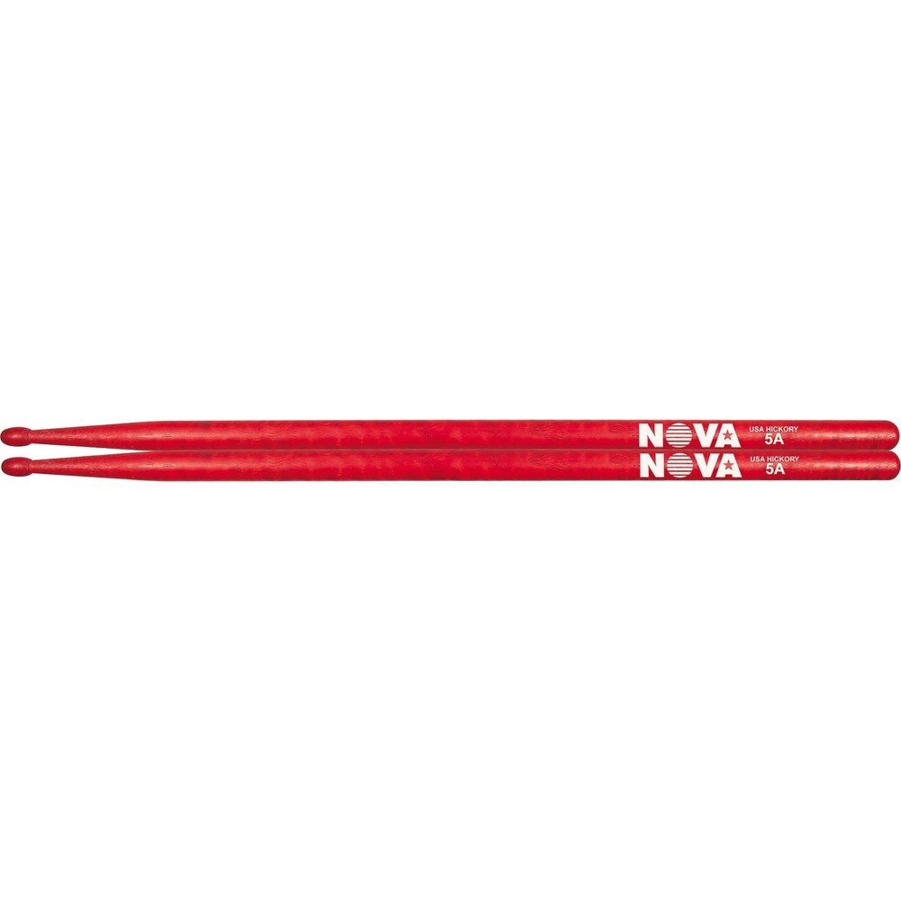 Vic Firth N5AR 5A Red Nova Drum Sticks