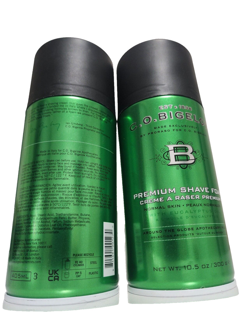 C. O. Bigelow Premium shave foam