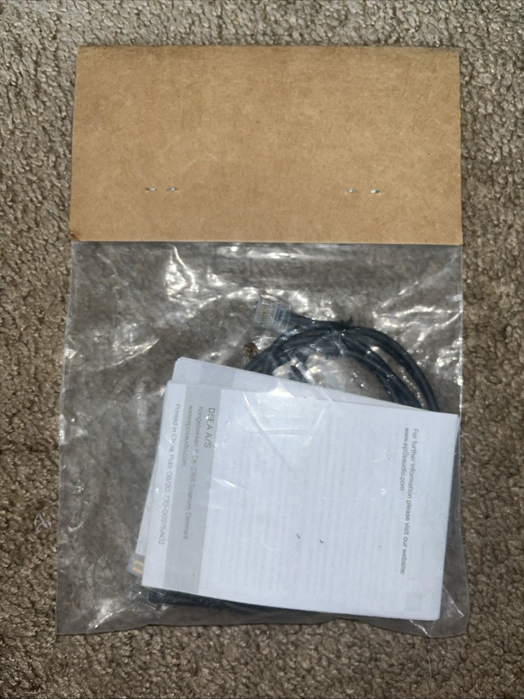 EPOS CEHS-PO 01 Polycom Adapter Cable for Electronic Hook Switch BRAND NEW