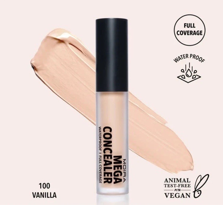 Moira Beauty - Mega Concealer Vanilla