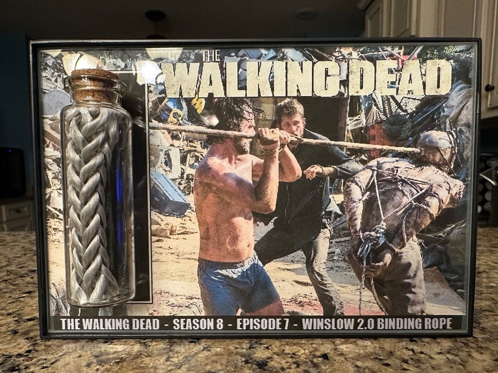 Screen Used "WALKING DEAD" Winslow 2.0 Binding Rope