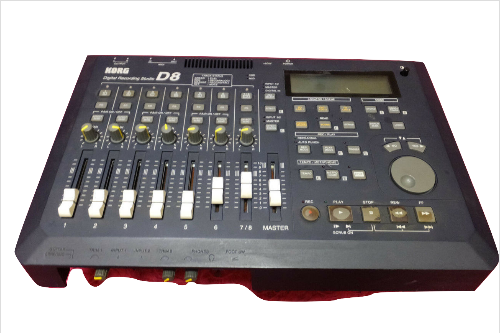 Used D-8 KORG Digital Recording studio d8