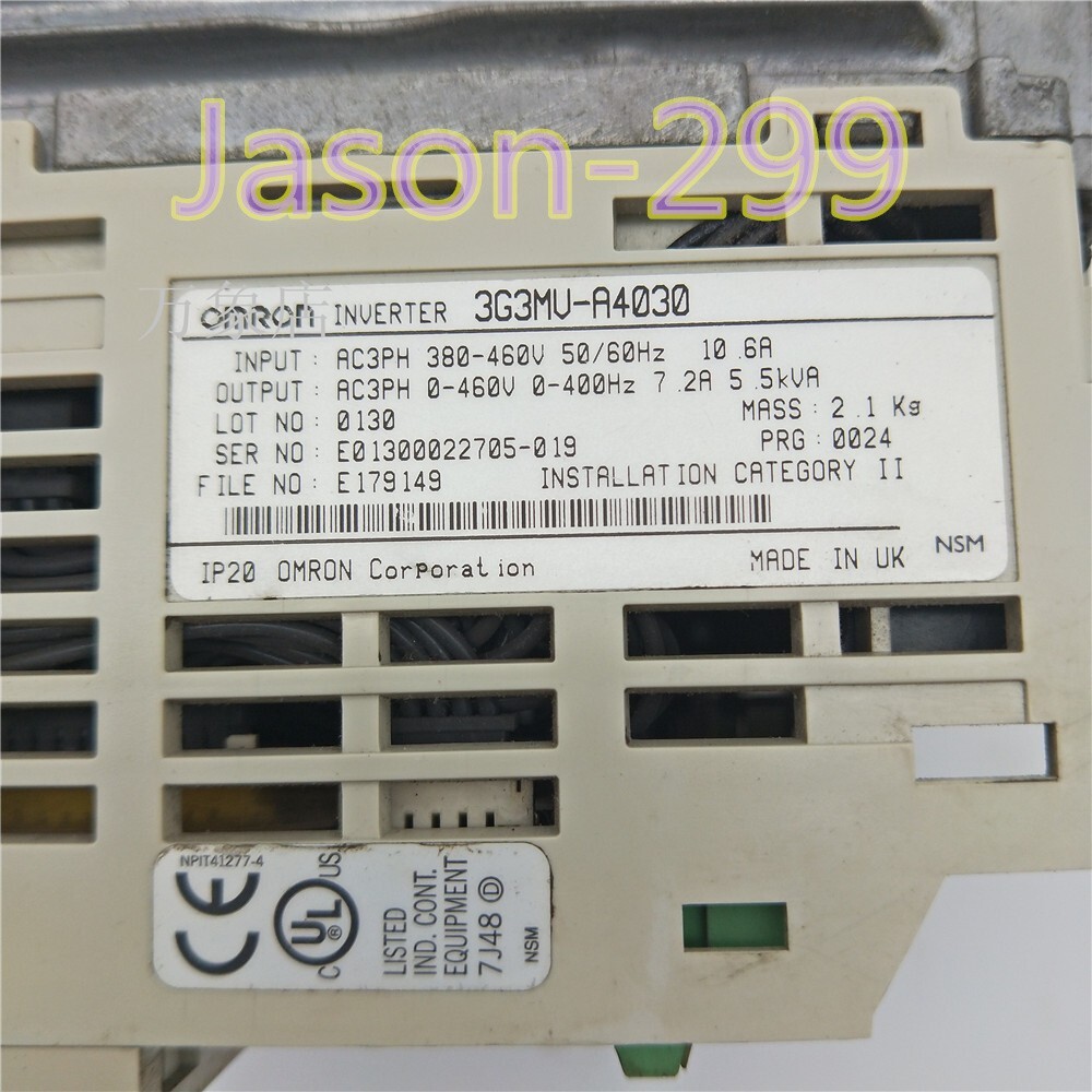 3G3MV-A4030 fast ship by DHL OR EMS