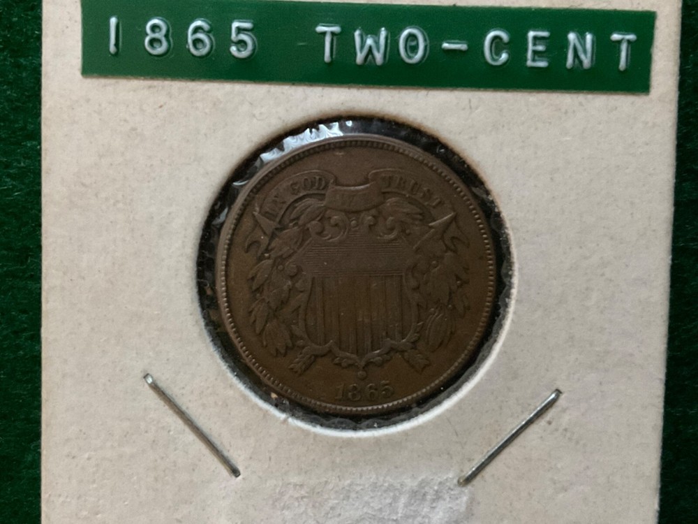 1865 Two Cent Piece - T30