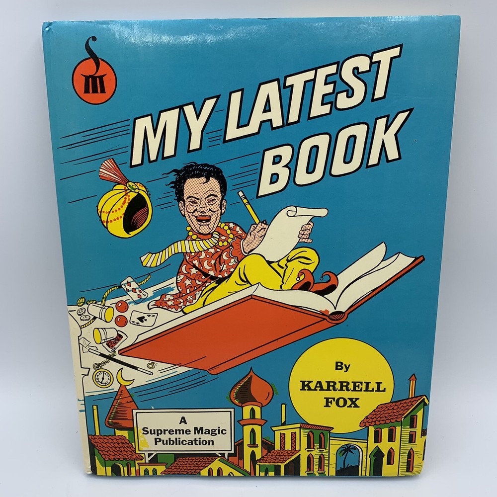 My Latest Book by Karrell Fox Signed 1st Edition 1988 Rare OOP Magic Book