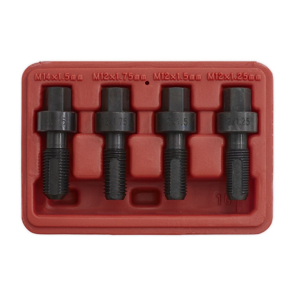 Sealey Wheel Bolt Thread Chasers M12 & M14 Garage Storage Case