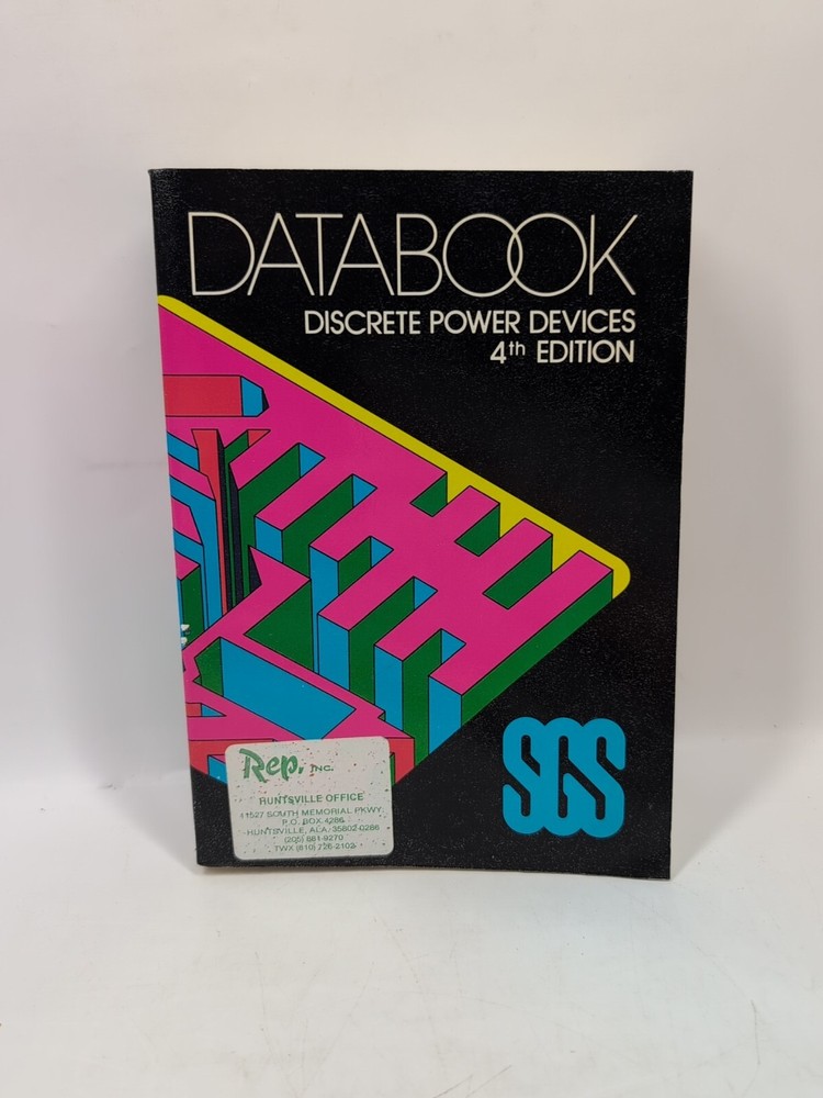Electronics Data Book: SHS-Thomson Microelectronics, Discrete Power Devices 1980