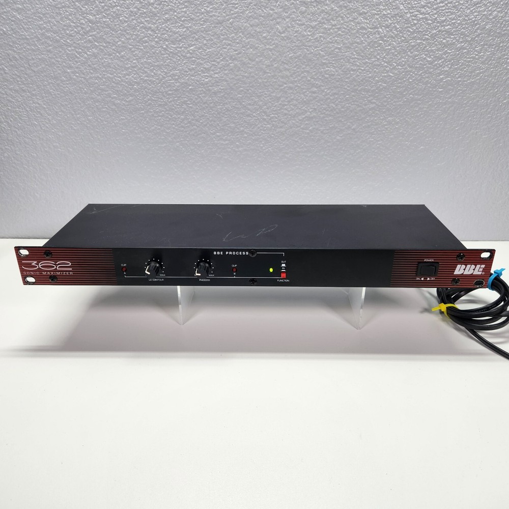 BBE 362 Sonic Maximizer Rack Mount Pro Audio