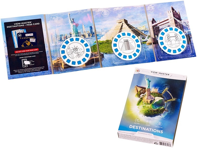 View Master Virtual Reality Destinations Experience Pack New York London NEW