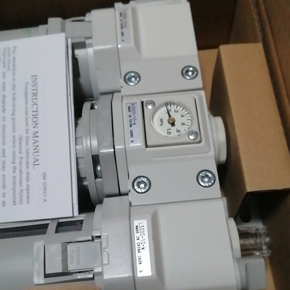 For CKD C3000-10-W-F Triplex Pressure Reducing Valve