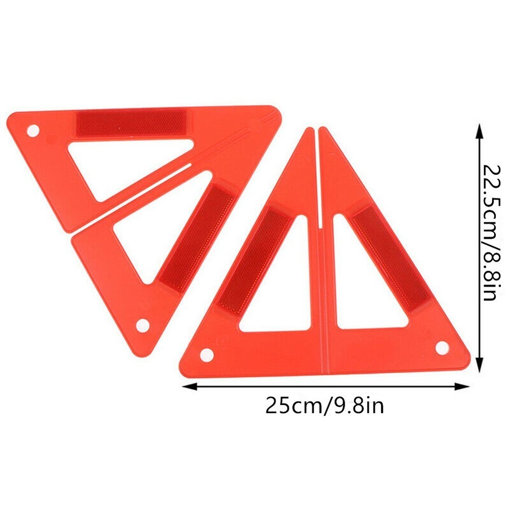 Large Car Triangle Reflective Road Breakdown Safety Signs