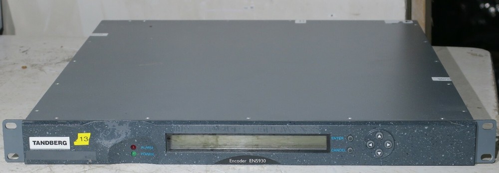 Tandberg en5930 mpeg2 and mpeg4 encoder for composite and hdsdi