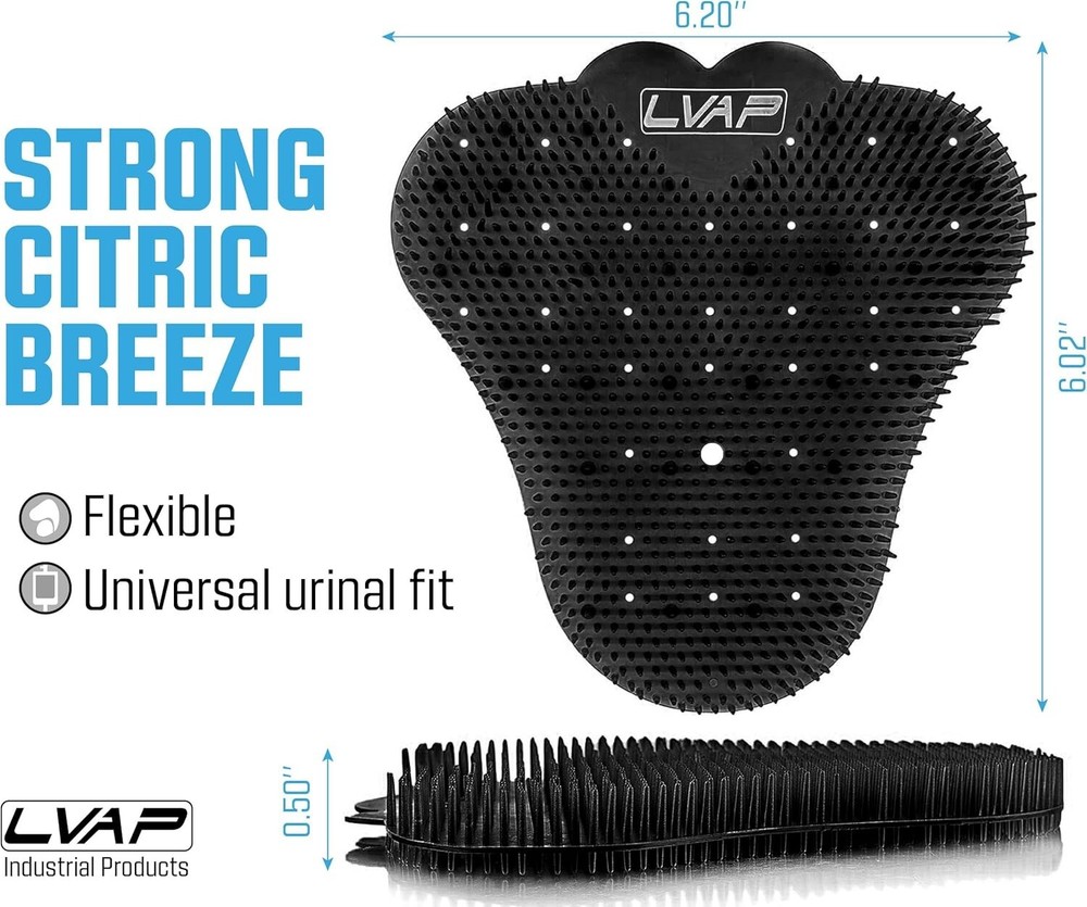 Urinal Screen Deodorizer (12-Pack) - Anti-Splash Urinal Cakes, Toilet Deodorizer