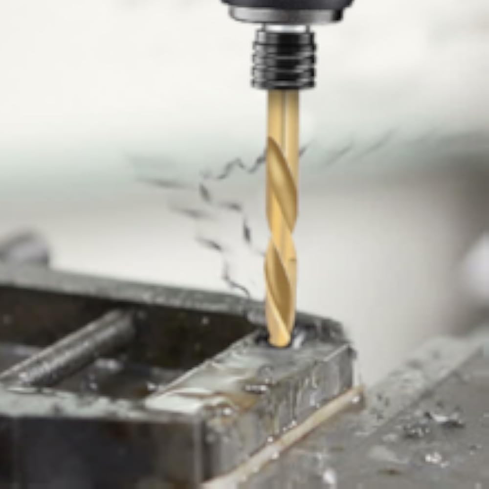 Drill Bit Set, 112-Pieces 1/ Hex Shank Impact Driver Bits and