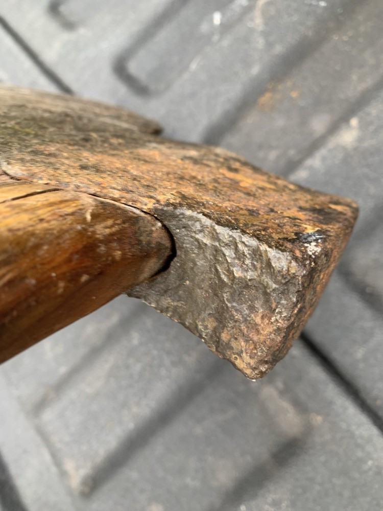 Large Vintage Broad Head Axe