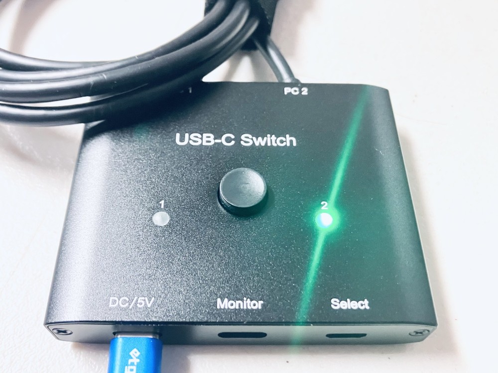 USB C Switch,Bi-Directional USB C Switcher 2 Computers,USB Type C KVM Switch ...