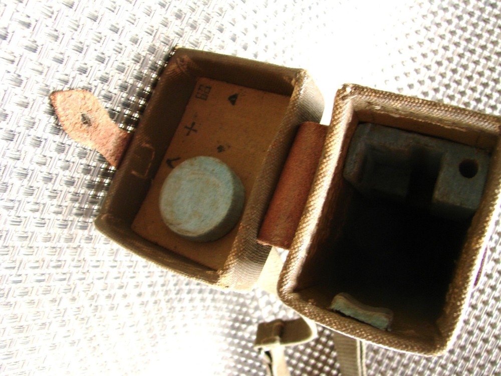 WW2 Japanese Sniper Scope Case...for 4x Type 99 Scope...WITH STRAPS: