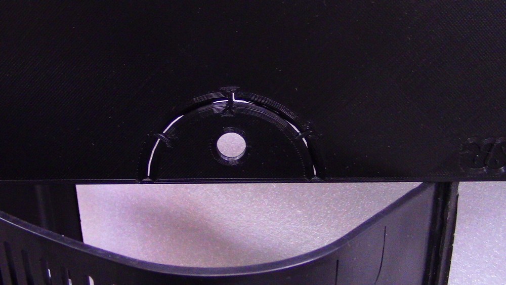 Aqueon Center (Megaflow) Overflow Lid Single Pack 3D Printed Black