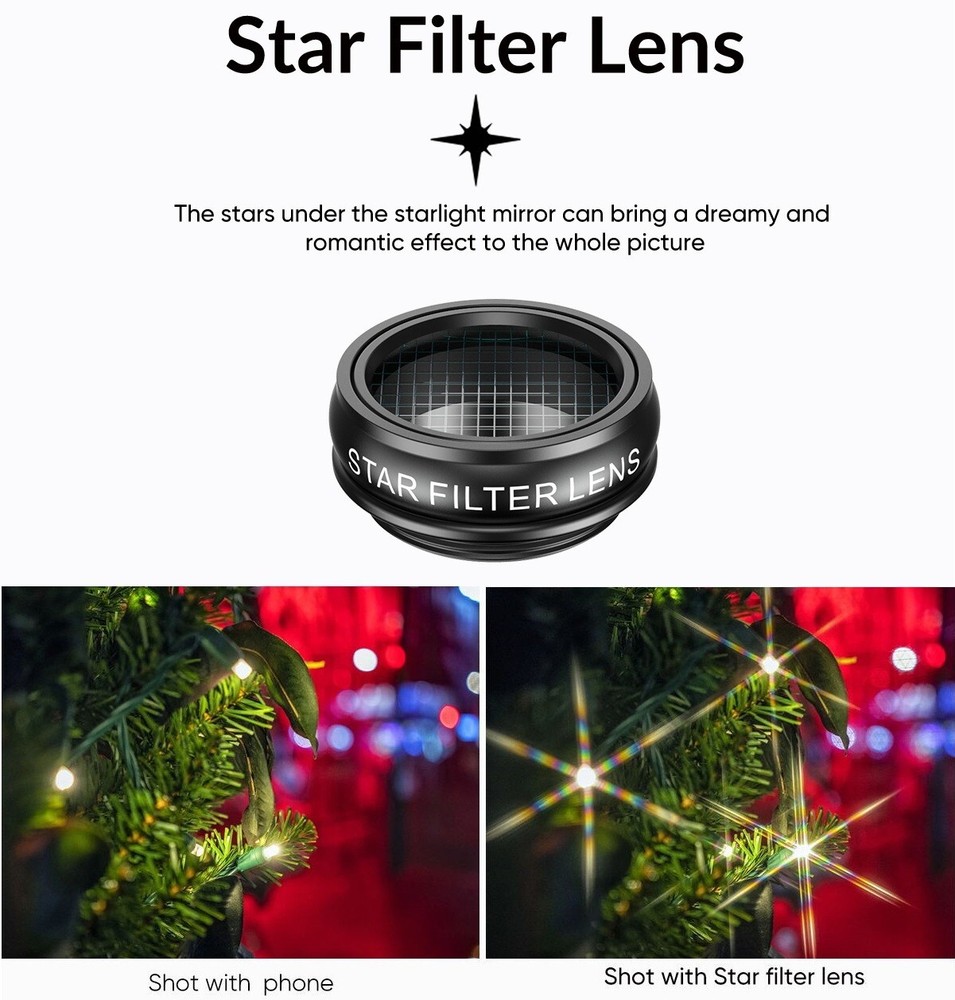 10 in 1 Phone Lens Set for iPhone / Samsung / Google