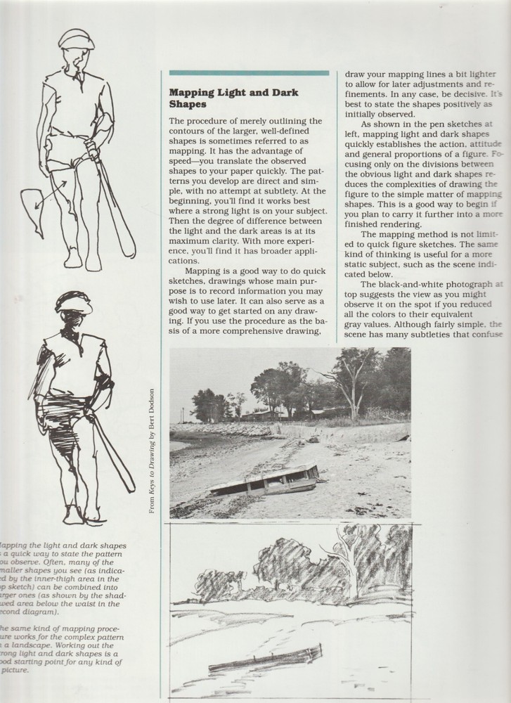 NORTH LIGHT Art School Lesson 1 OBSERVATION & DRAWING