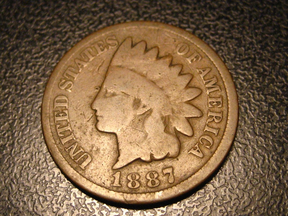1887 Indian Head Cent Good