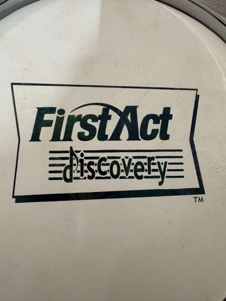 First Act Discovery Rack Tom Drum Flame Design Metal Plastic