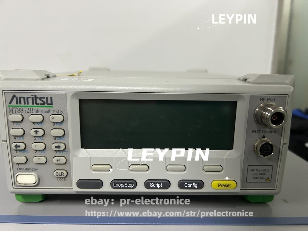 ANRITSU MT8852B Bluetooth Test #pr