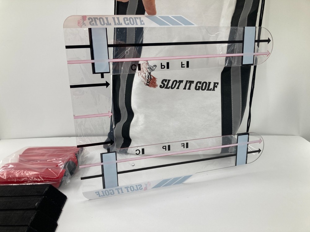 Slot It Golf Swing Trainer Training Adjustment Placement Teaching Aid Complete