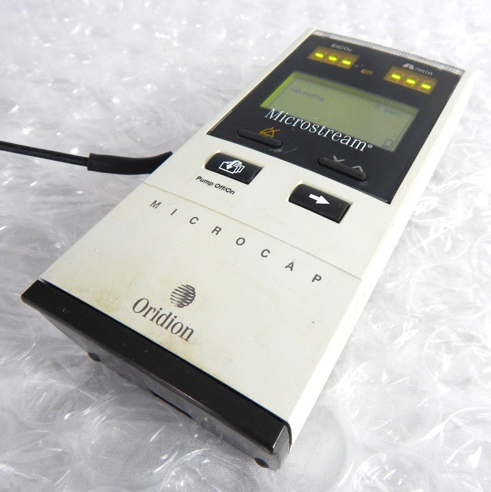 ORIDION MICROCAP HANDHELD CAPNOGRAPH S/N 248