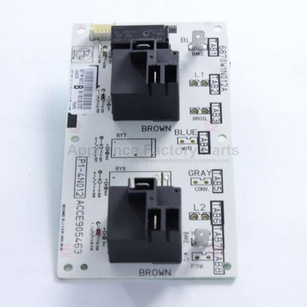 Gas Range Part # 6871W1N012B - Pcb Sub Board (lg)