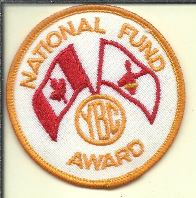 National Fund Award YBC Patch