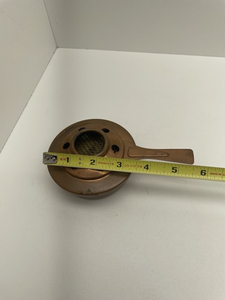 Vintage Copper Alcohol Sterno Burner