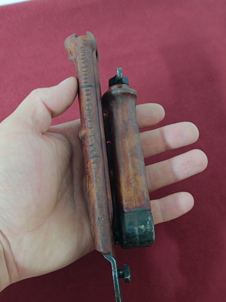 USSR Soviet Bayonet Handle and Scabbard.