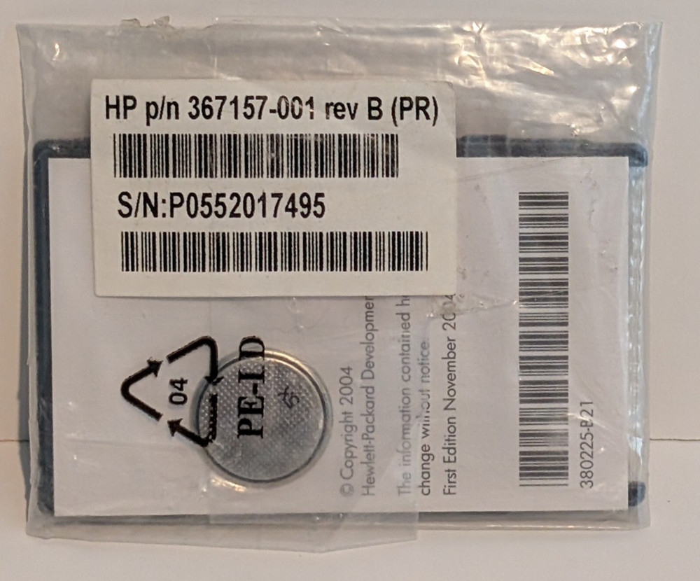 Hewlett Packard HP Laptop Multimedia Remote Control 367157-001