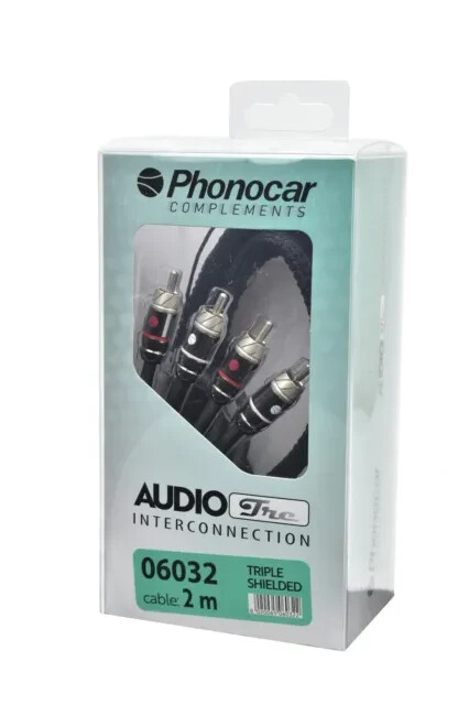 Phonocar 06032 Triple Shield Signal Cable
