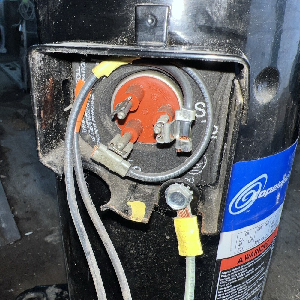 Scroll Compressor Replacement • OEM Upgraded Copeland Compressor ZB19KCE-TFD-240