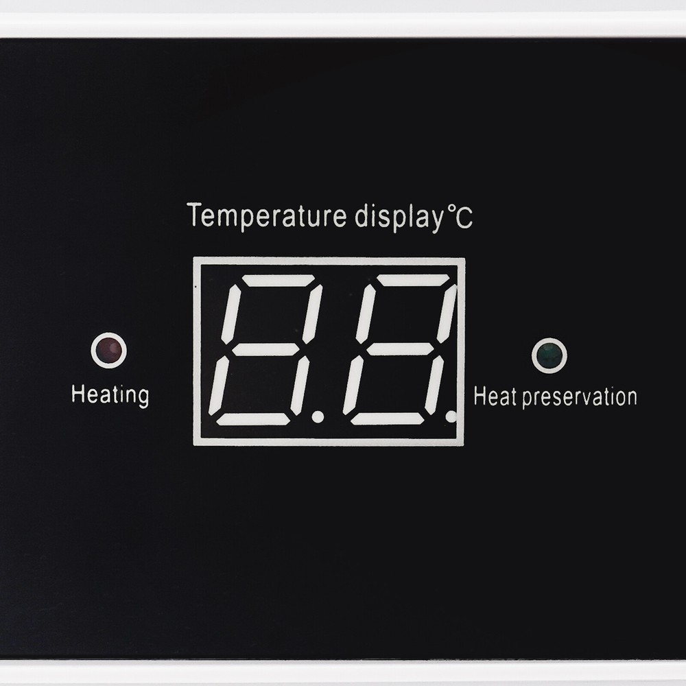 Electric mini tank water heater, instant water heater, adjustable temperature