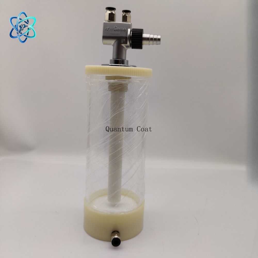 Fluidization hopper cup (1 L) with IG02 pump Fits powder coating machine system