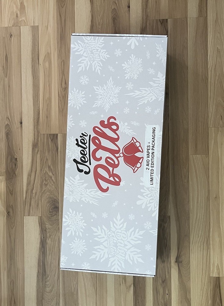 Empty Jeeter Bells Promo Display Box