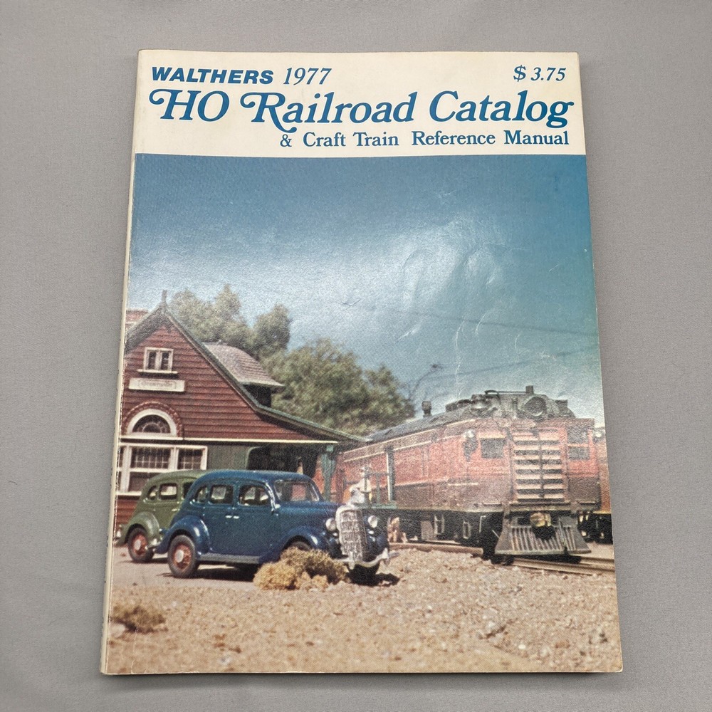Walthers HO Scale Model Railroad Catalog 1977 Craft Train Reference Manual