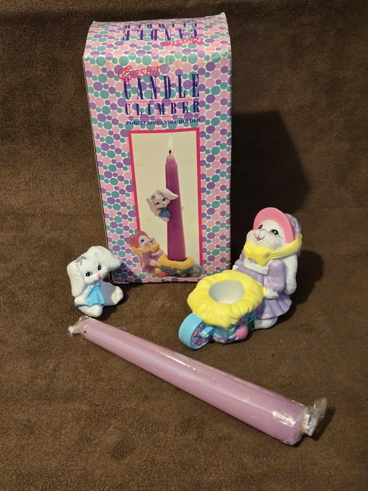 Easter Bunny Candle Climber