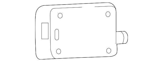 Genuine GM Passenger Side Obstacle Detection Control Module 42625293