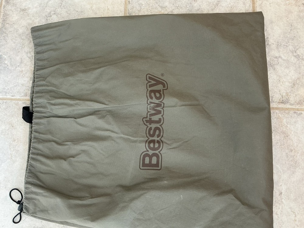 Bestway Inflatable Mattress Storage Bag 22" x 23" Drawstring Strap Pre-owned