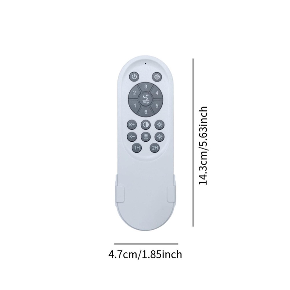 Ceiling Fan Remote Control Replacement with Dimming Function Easy to Use Low