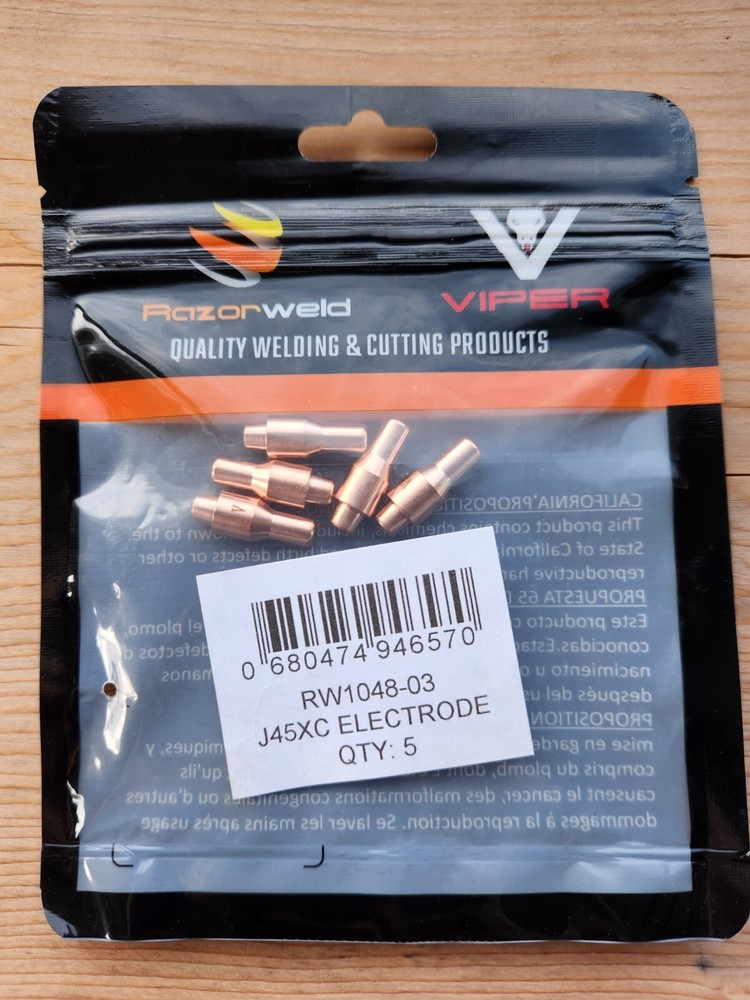 Razorweld 45 J45XC Electrodes