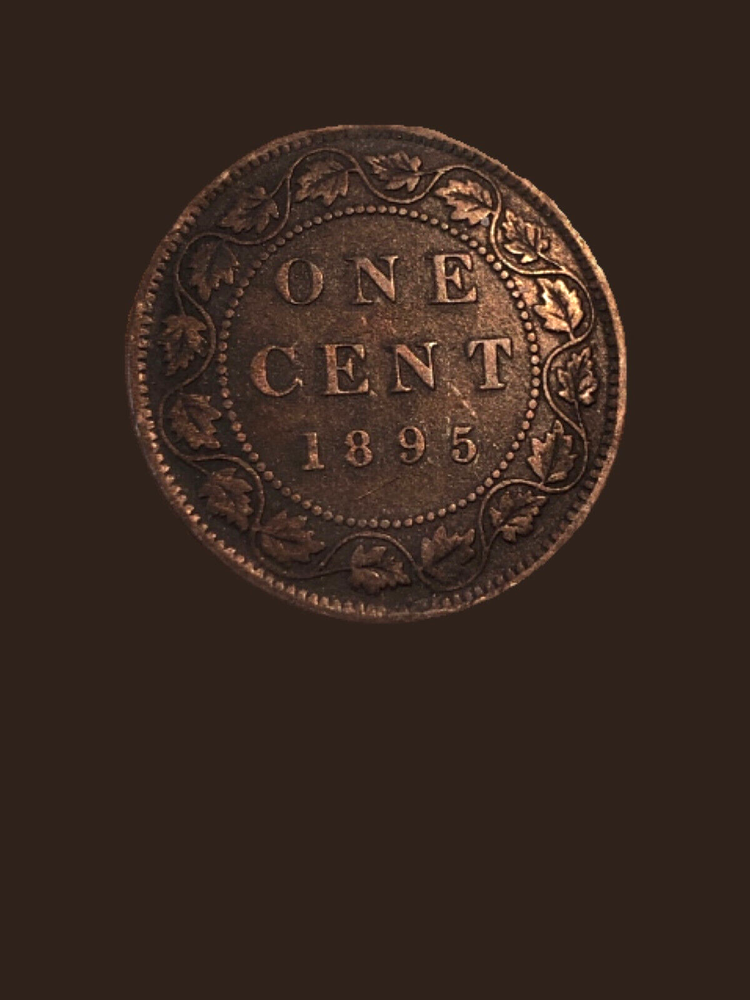 1896 Canada One Cent Queen Victoria - VF condition