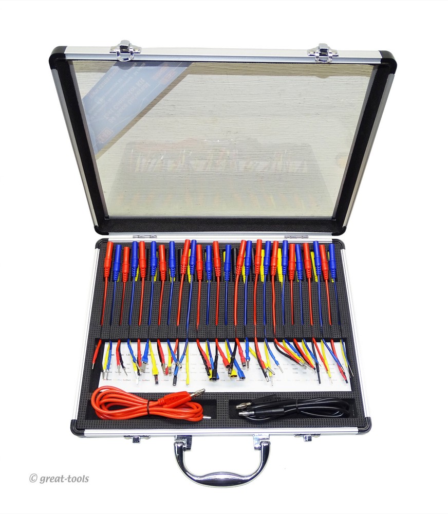 AUTOMOTIVE TEST CONNECTOR SET – 54-pc kit – diagnostic testing tools