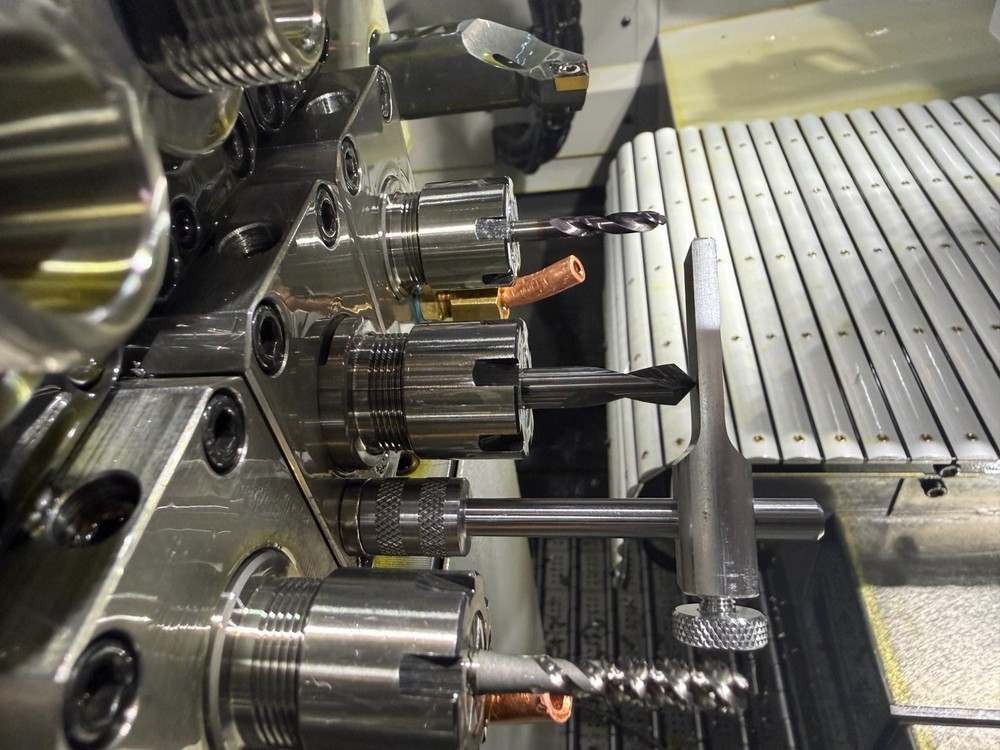 Adjustable tool height setter - short - ø1/2" stem