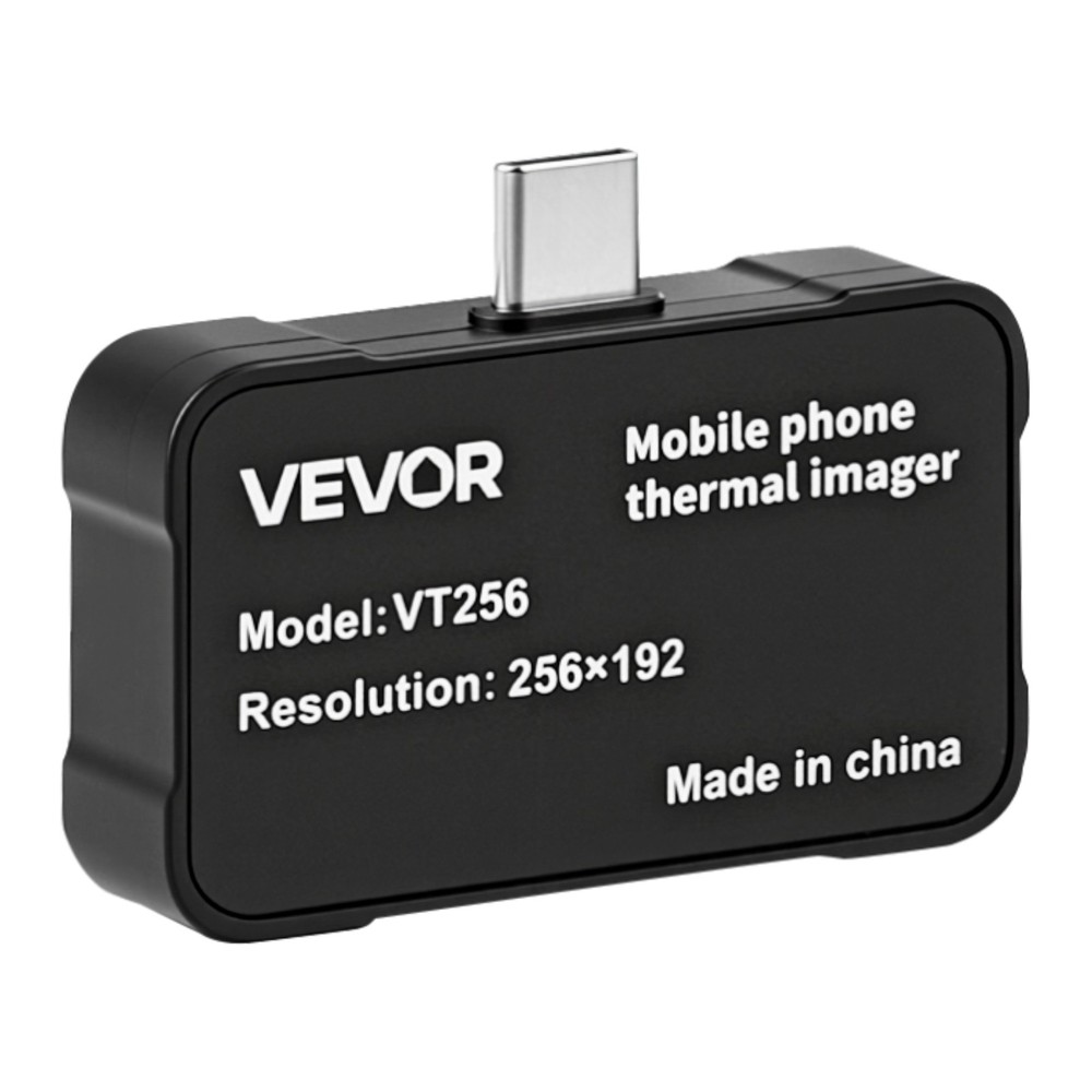 VEVOR Thermal Imaging Camera for Android & iOS 512 x 384 TISR Super Resolution
