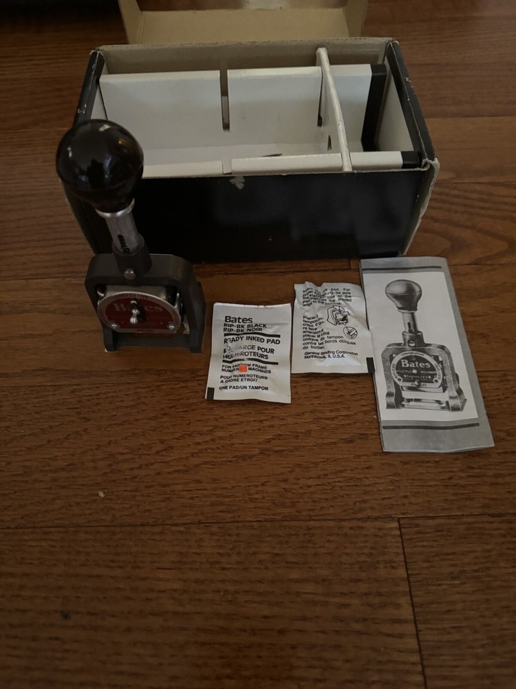 GBC Bates Multifunctional Numbering Machine